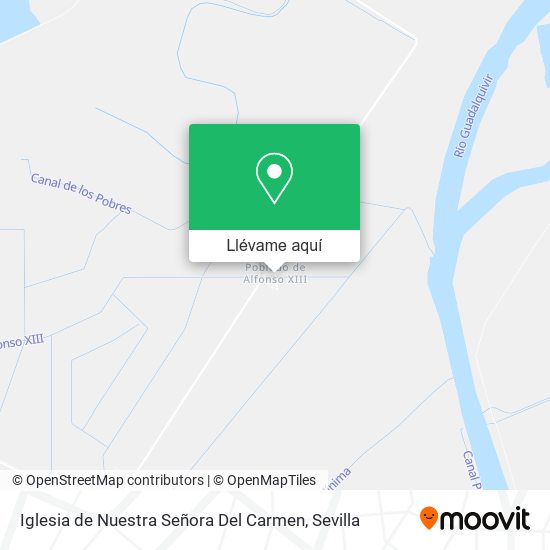Mapa Iglesia de Nuestra Señora Del Carmen