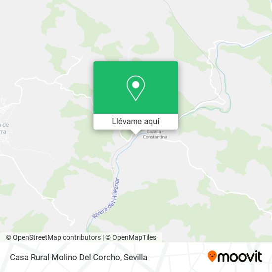 Mapa Casa Rural Molino Del Corcho