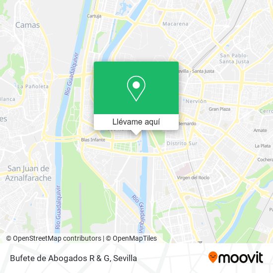 Mapa Bufete de Abogados R & G