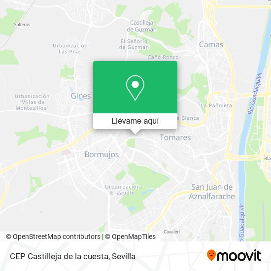 Mapa CEP Castilleja de la cuesta