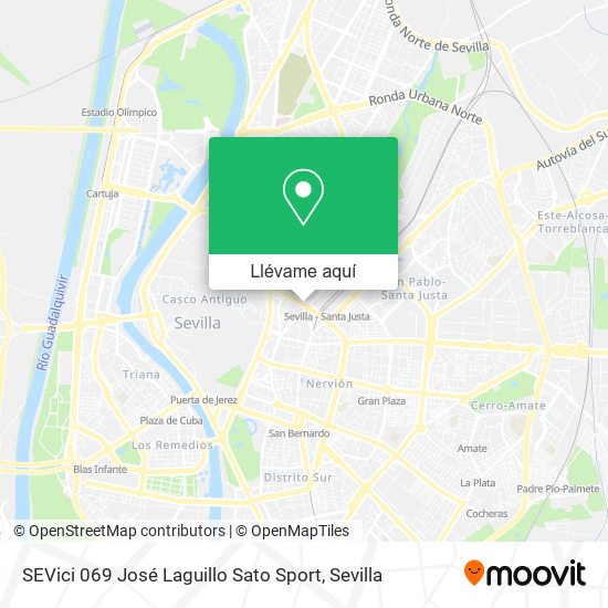 Mapa SEVici 069 José Laguillo Sato Sport