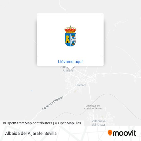 Mapa Albaida del Aljarafe