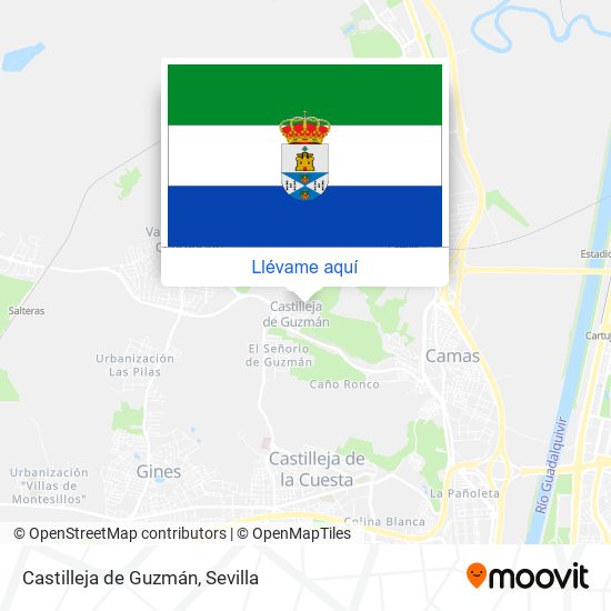 Mapa Castilleja de Guzmán