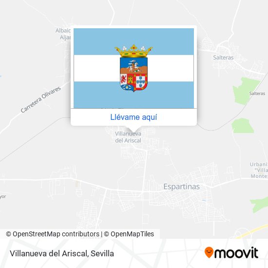 Mapa Villanueva del Ariscal