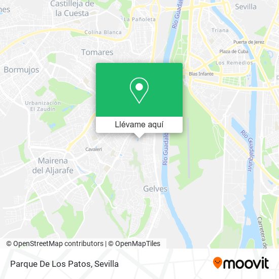 Mapa Parque De Los Patos