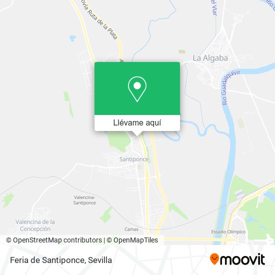 Mapa Feria de Santiponce