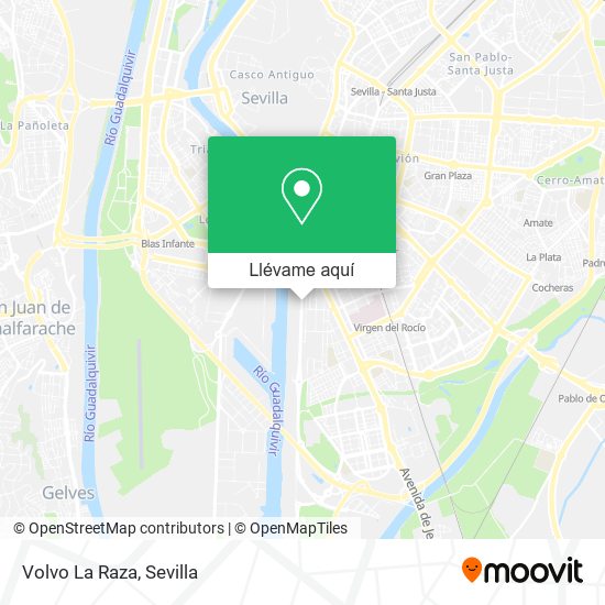 Mapa Volvo La Raza