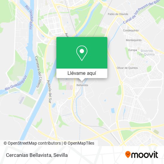 Mapa Cercanías Bellavista