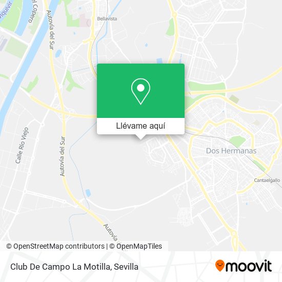 Mapa Club De Campo La Motilla