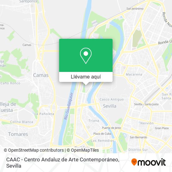 Mapa CAAC - Centro Andaluz de Arte Contemporáneo