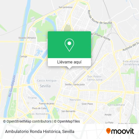 Mapa Ambulatorio Ronda Histórica