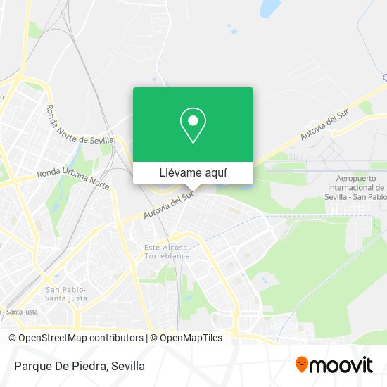 Mapa Parque De Piedra