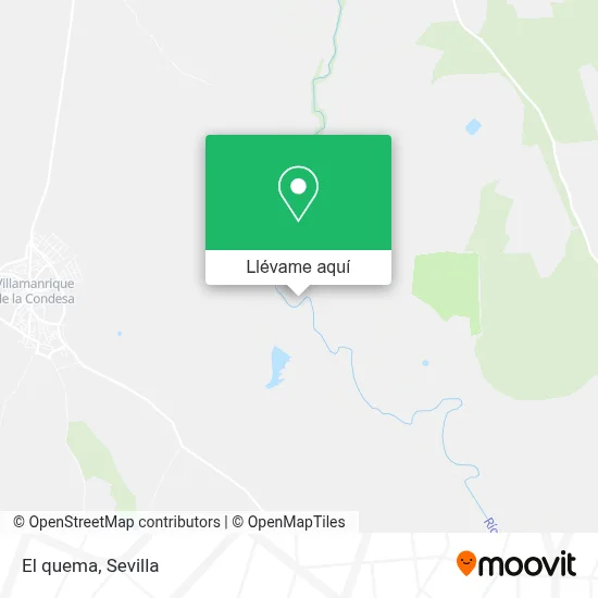 Mapa El quema