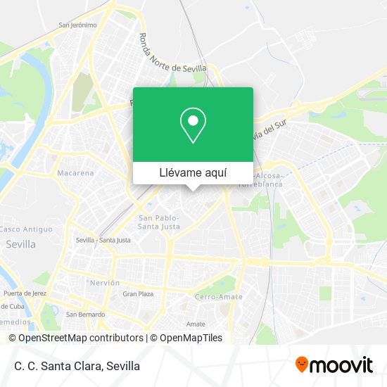 Mapa C. C. Santa Clara