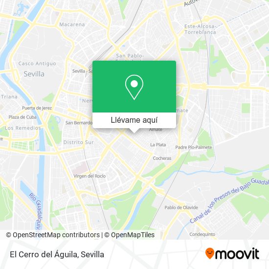 Cómo llegar a El Cerro del Águila en Sevilla en Autobús, Tren o Metro?