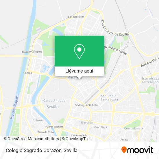 Mapa Colegio Sagrado Corazón