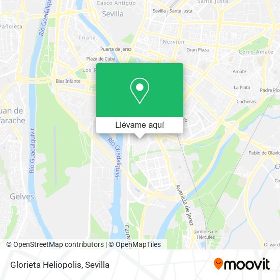 Mapa Glorieta Heliopolis