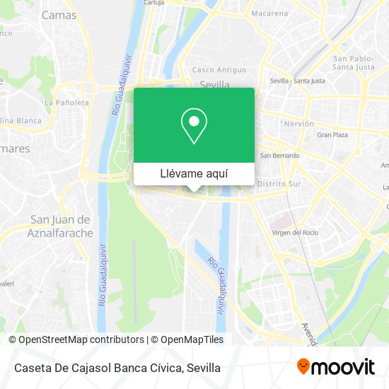 Mapa Caseta De Cajasol Banca Cívica