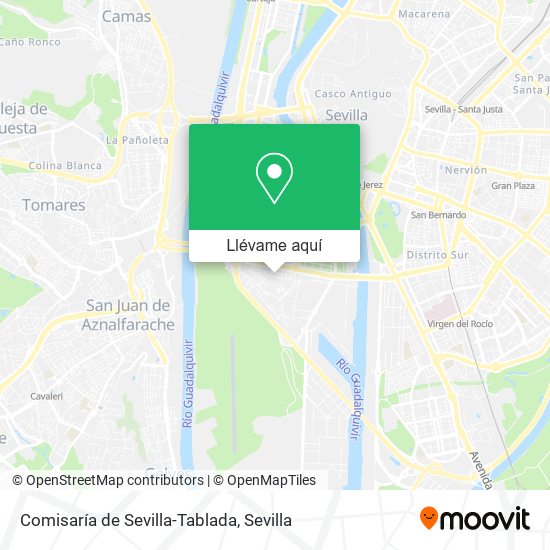 Mapa Comisaría de Sevilla-Tablada