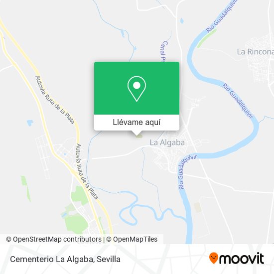 Mapa Cementerio La Algaba