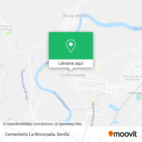 Mapa Cementerio La Rinconada