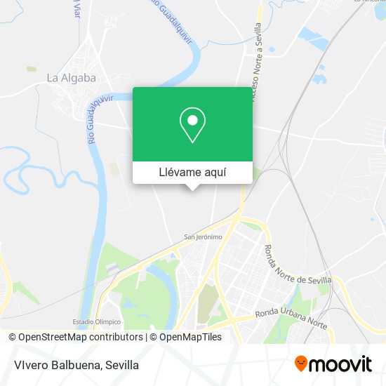 Mapa VIvero Balbuena