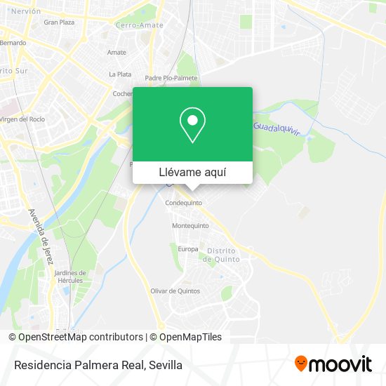 Mapa Residencia Palmera Real