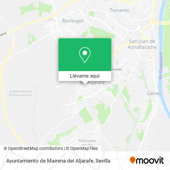 Mapa Ayuntamiento de Mairena del Aljarafe
