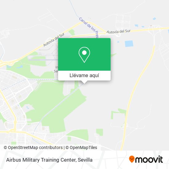 Mapa Airbus Military Training Center