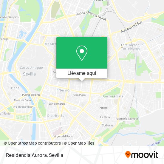 Mapa Residencia Aurora