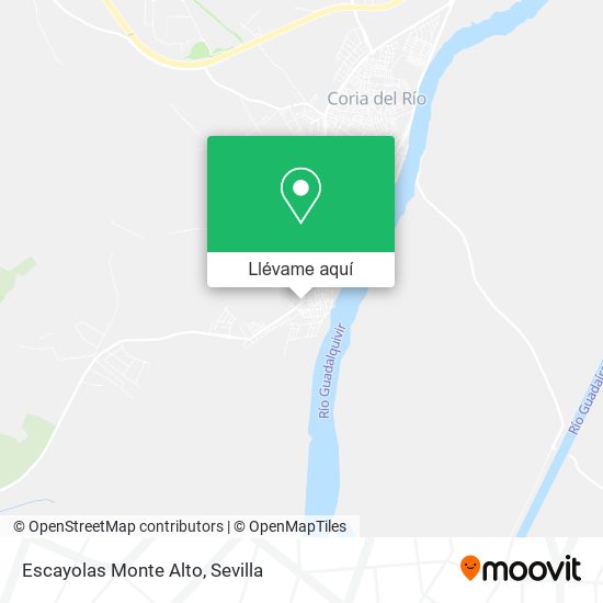 Mapa Escayolas Monte Alto