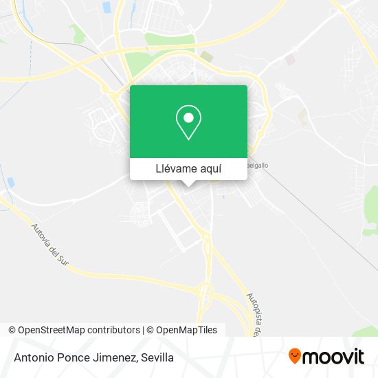 Mapa Antonio Ponce Jimenez