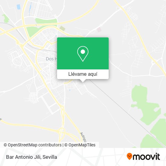 Mapa Bar Antonio Jili