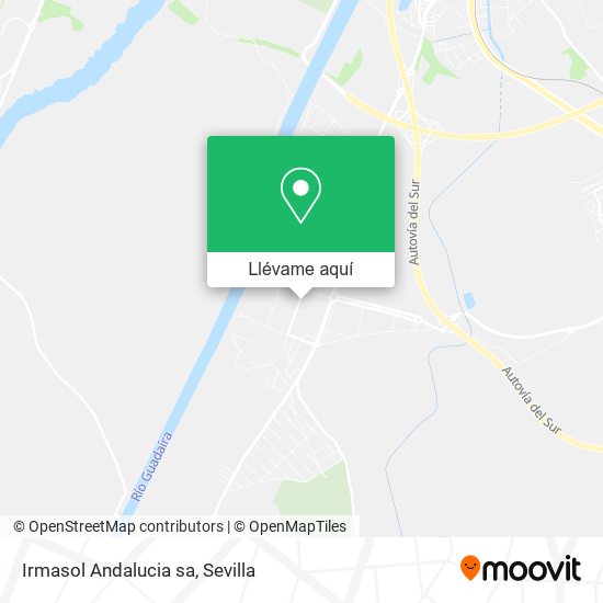 Mapa Irmasol Andalucia sa