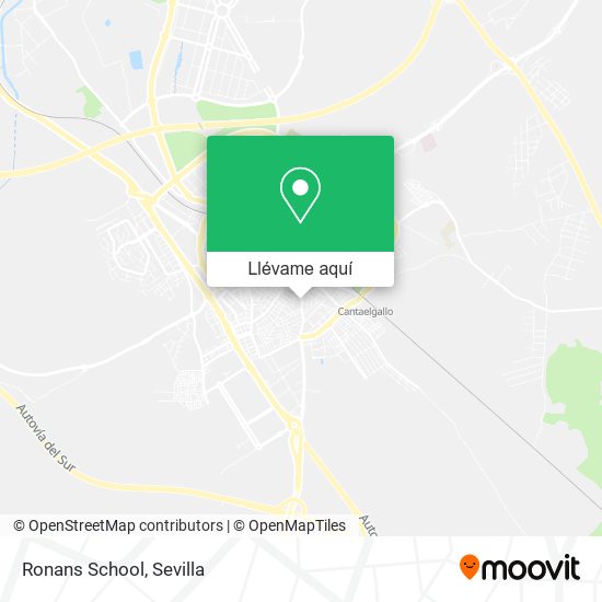 Mapa Ronans School