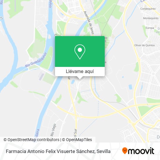 Mapa Farmacia Antonio Felix Visuerte Sánchez