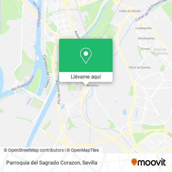 Mapa Parroquia del Sagrado Corazon