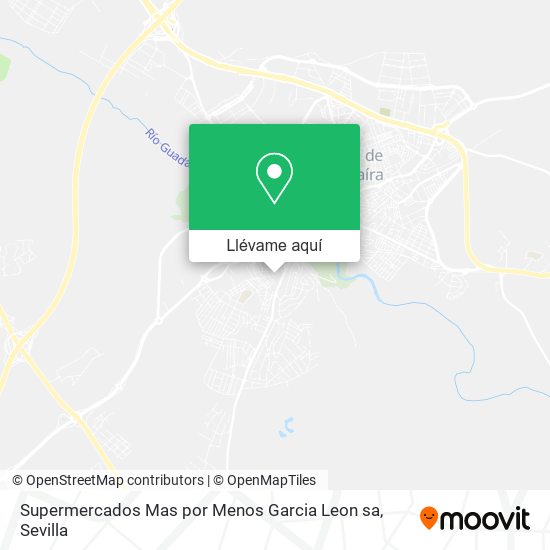 Mapa Supermercados Mas por Menos Garcia Leon sa