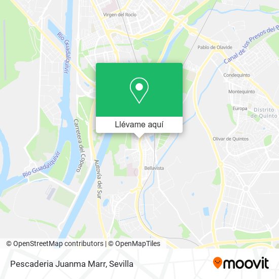 Mapa Pescaderia Juanma Marr