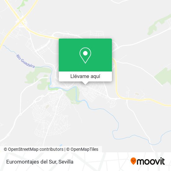 Mapa Euromontajes del Sur