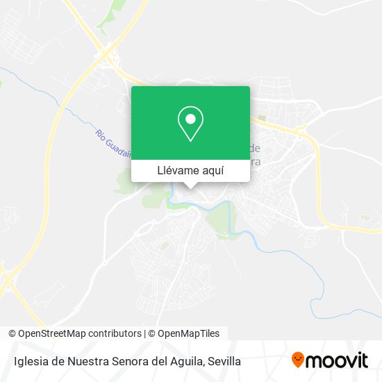 Mapa Iglesia de Nuestra Senora del Aguila