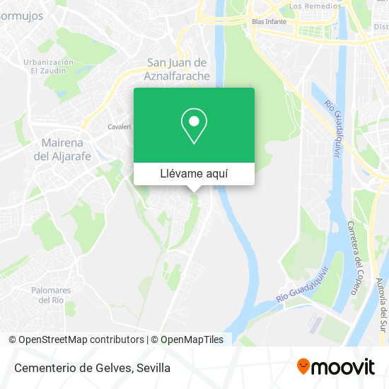 Mapa Cementerio de Gelves