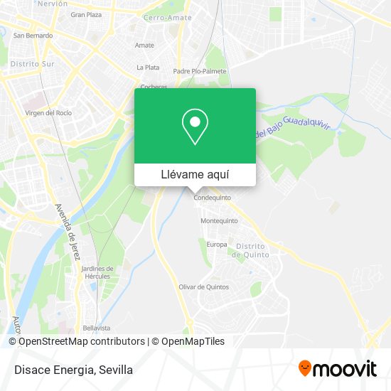Mapa Disace Energia