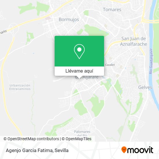 Mapa Agenjo Garcia Fatima