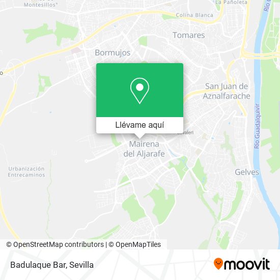 Mapa Badulaque Bar