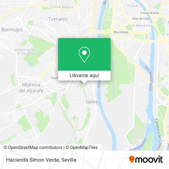 Mapa Hacienda Simon Verde