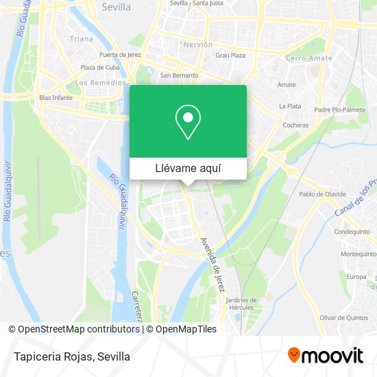 Mapa Tapiceria Rojas