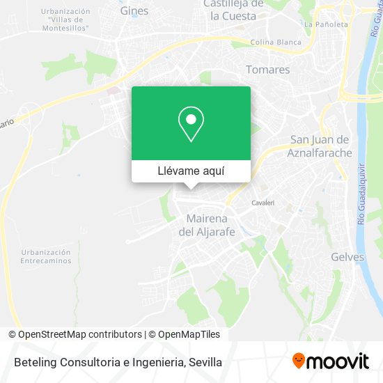 Mapa Beteling Consultoria e Ingenieria