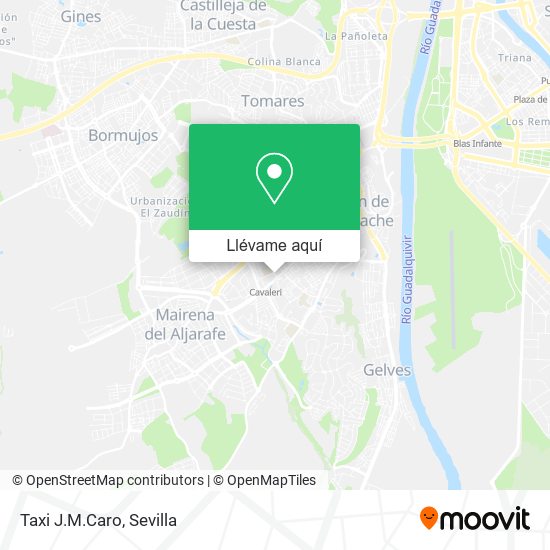 Mapa Taxi J.M.Caro