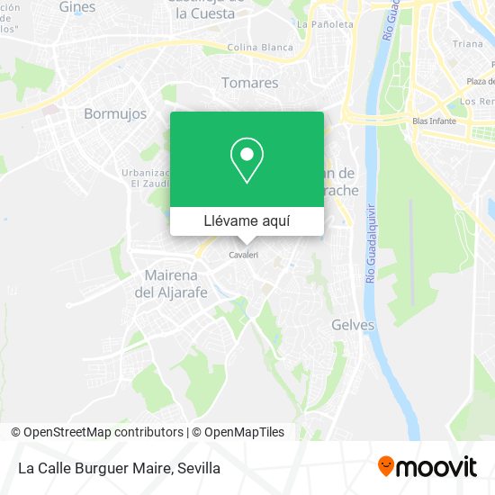 Mapa La Calle Burguer Maire